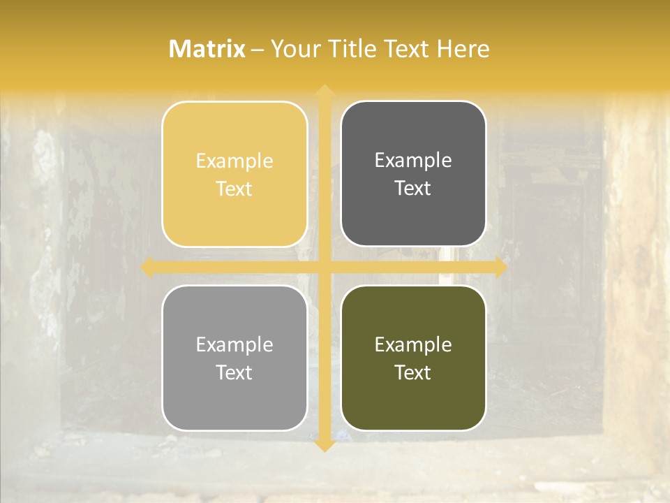 Ruin Vestibule Home PowerPoint Template