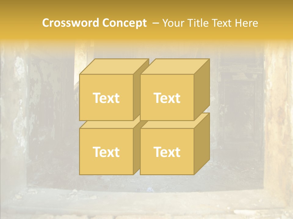 Ruin Vestibule Home PowerPoint Template