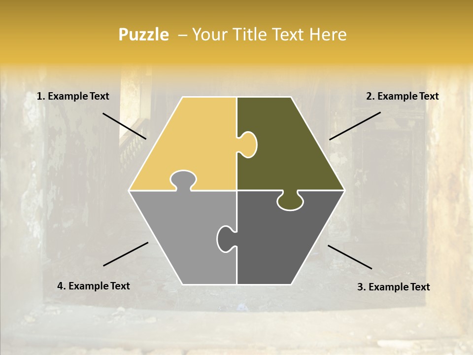 Ruin Vestibule Home PowerPoint Template