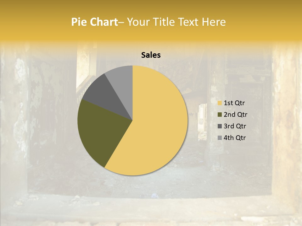 Ruin Vestibule Home PowerPoint Template