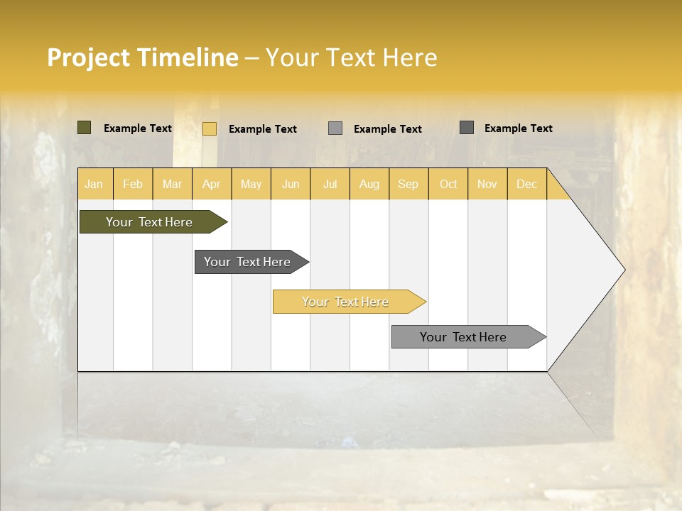 Ruin Vestibule Home PowerPoint Template