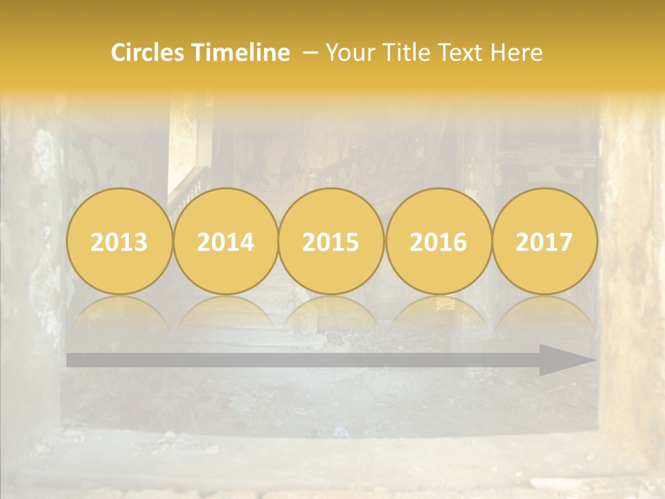 Ruin Vestibule Home PowerPoint Template