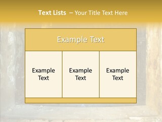 Ruin Vestibule Home PowerPoint Template
