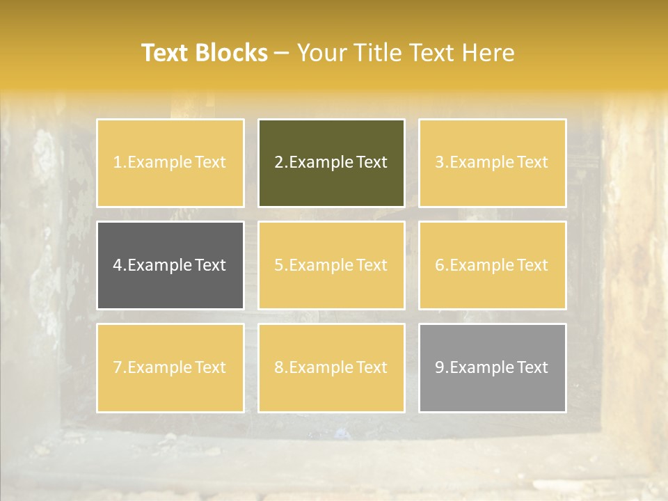 Ruin Vestibule Home PowerPoint Template