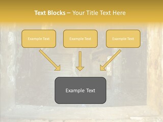 Ruin Vestibule Home PowerPoint Template
