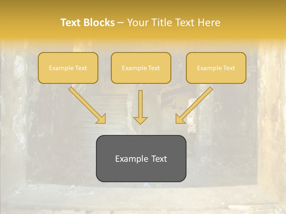 Ruin Vestibule Home PowerPoint Template