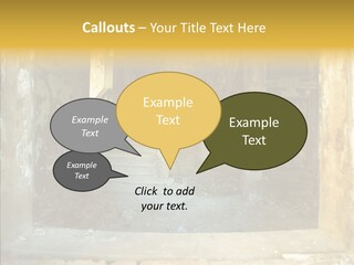 Ruin Vestibule Home PowerPoint Template