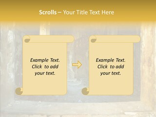 Ruin Vestibule Home PowerPoint Template