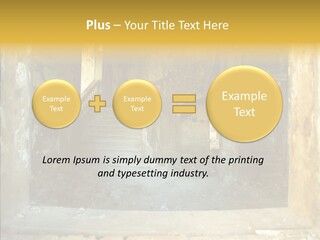 Ruin Vestibule Home PowerPoint Template