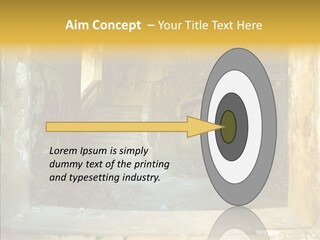 Ruin Vestibule Home PowerPoint Template