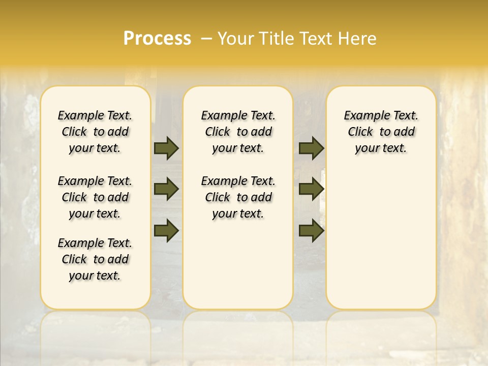 Ruin Vestibule Home PowerPoint Template