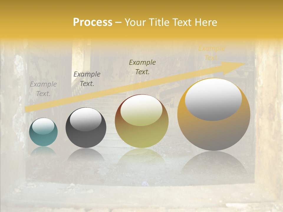 Ruin Vestibule Home PowerPoint Template