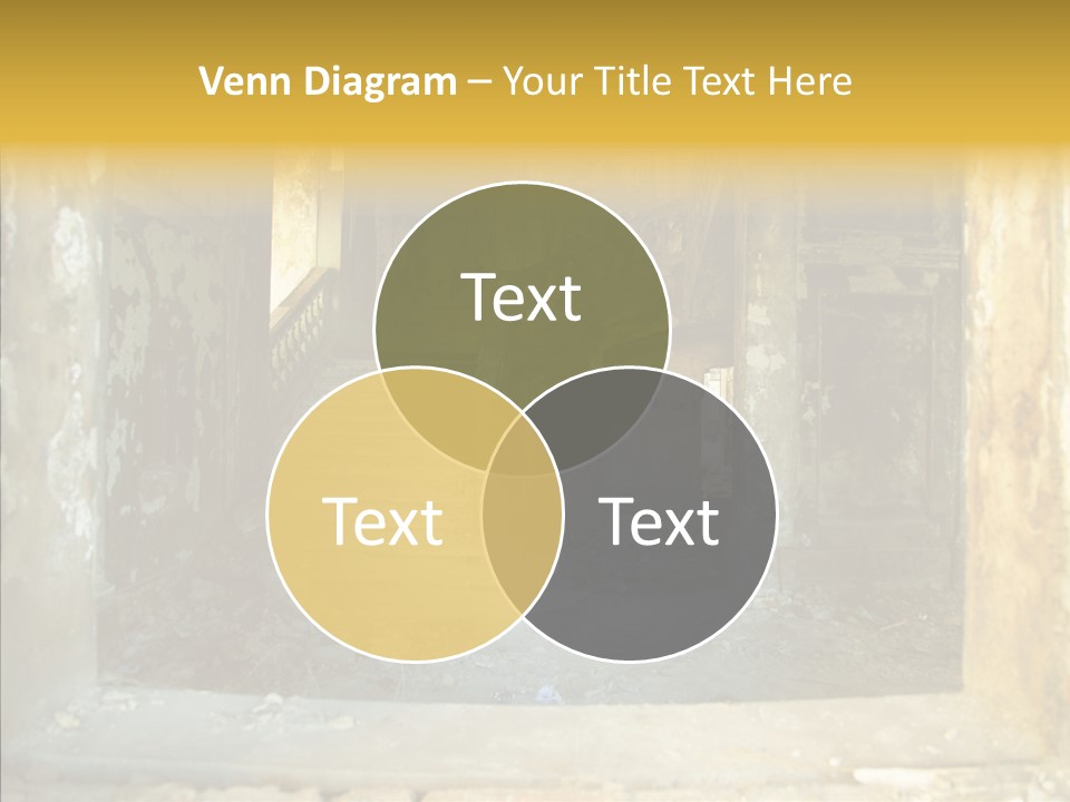 Ruin Vestibule Home PowerPoint Template