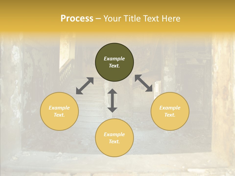 Ruin Vestibule Home PowerPoint Template