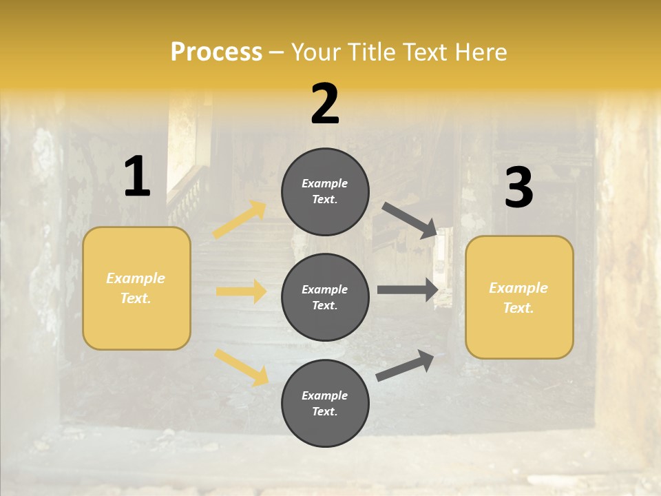 Ruin Vestibule Home PowerPoint Template