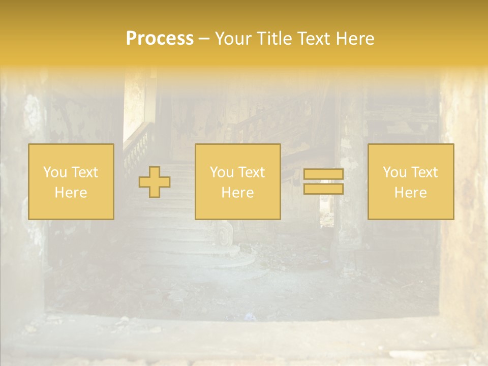 Ruin Vestibule Home PowerPoint Template
