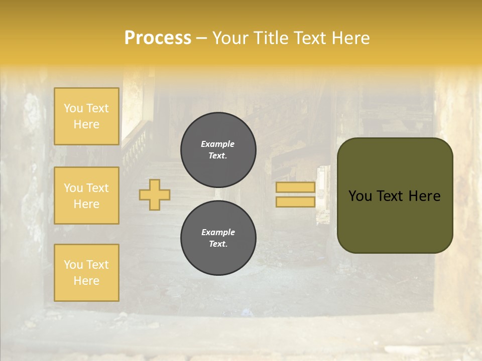 Ruin Vestibule Home PowerPoint Template