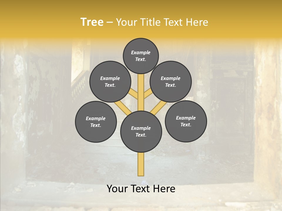 Ruin Vestibule Home PowerPoint Template