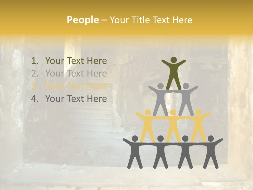 Ruin Vestibule Home PowerPoint Template