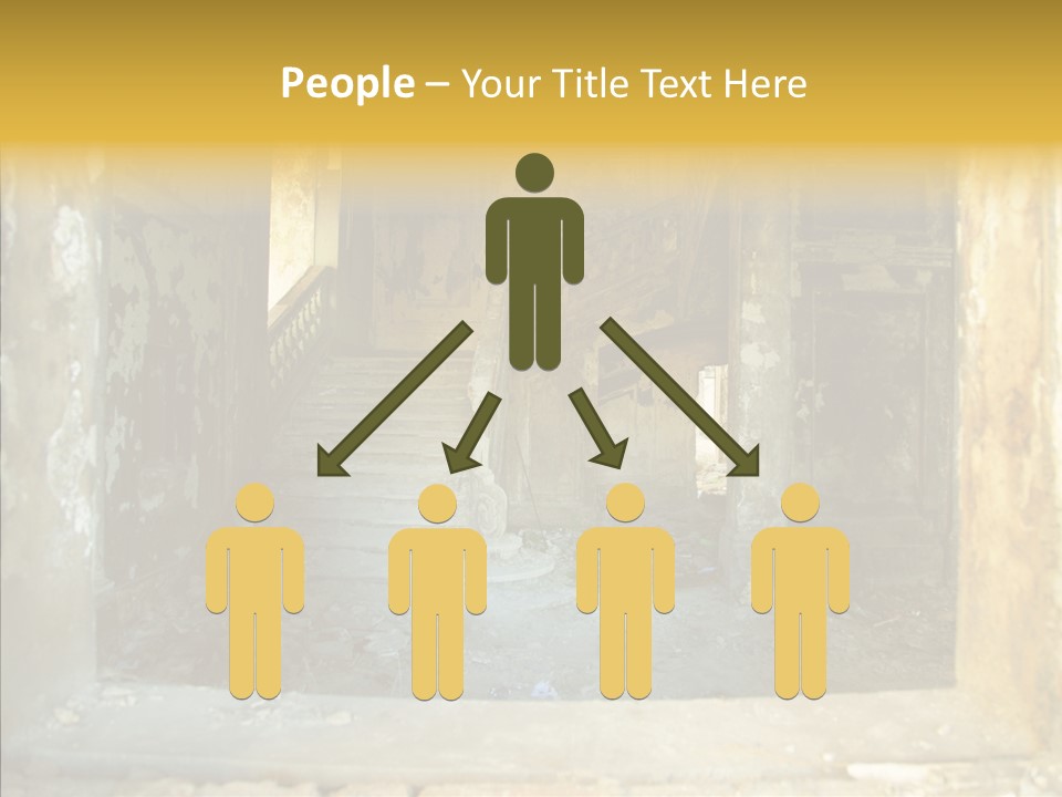 Ruin Vestibule Home PowerPoint Template