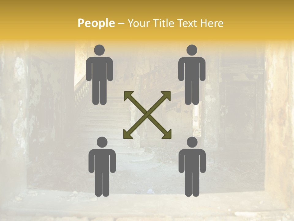 Ruin Vestibule Home PowerPoint Template
