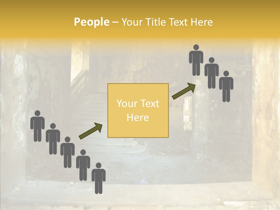 Ruin Vestibule Home PowerPoint Template