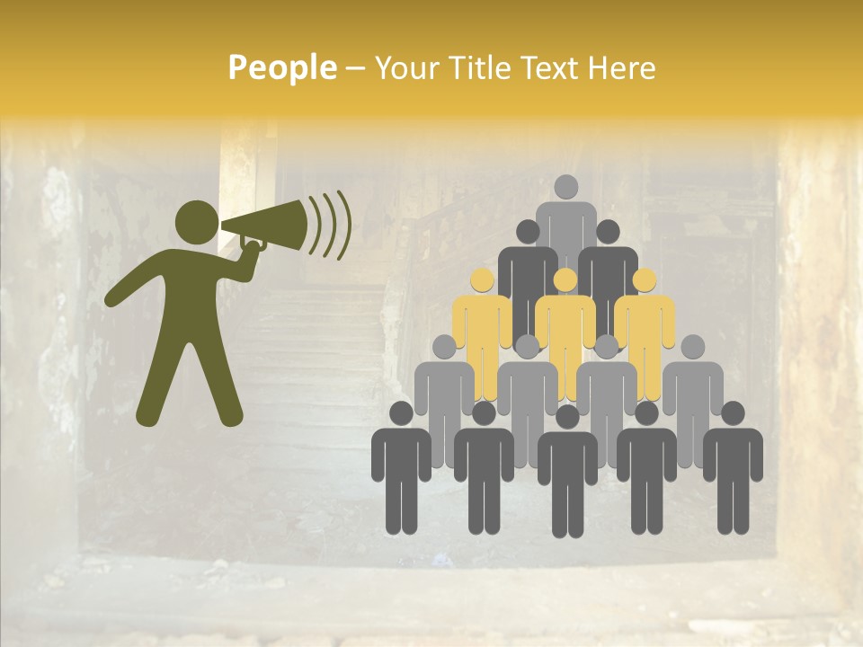 Ruin Vestibule Home PowerPoint Template