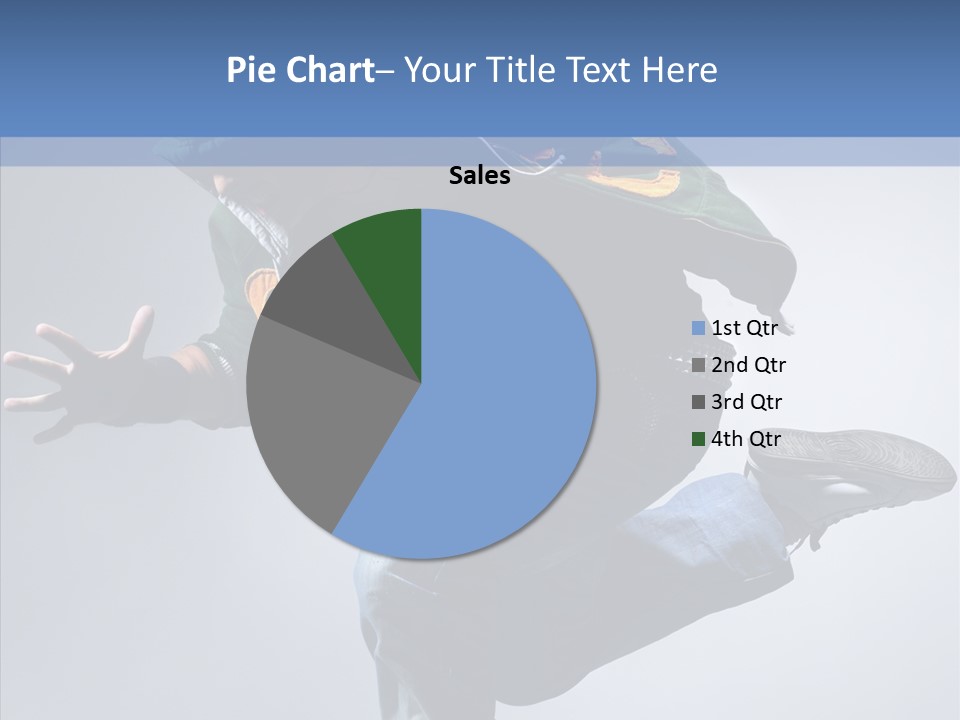 Aerobics Hop Exercise PowerPoint Template