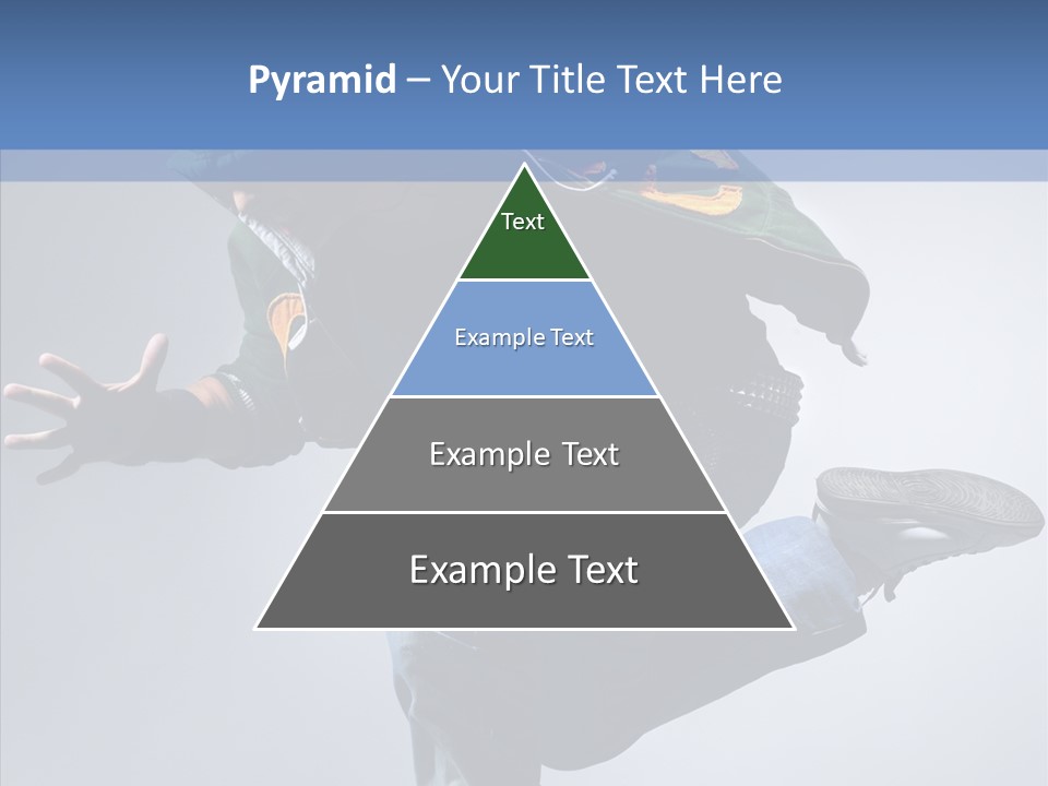 Aerobics Hop Exercise PowerPoint Template