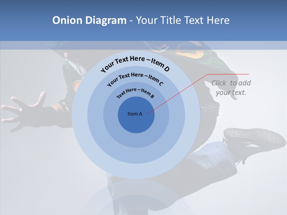 Aerobics Hop Exercise PowerPoint Template