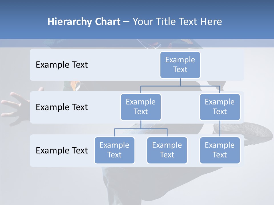 Aerobics Hop Exercise PowerPoint Template