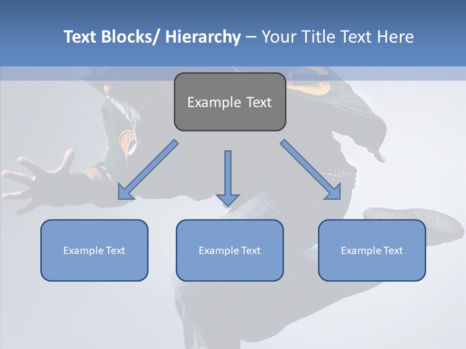 Aerobics Hop Exercise PowerPoint Template