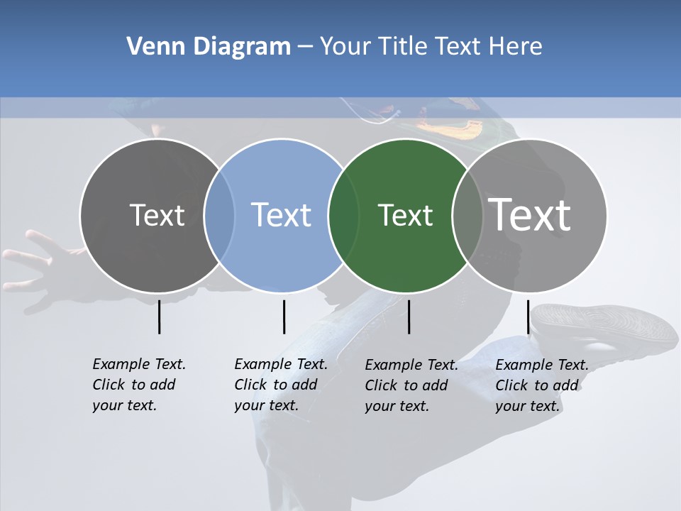 Aerobics Hop Exercise PowerPoint Template