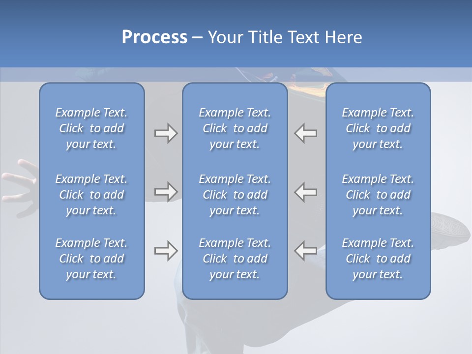 Aerobics Hop Exercise PowerPoint Template