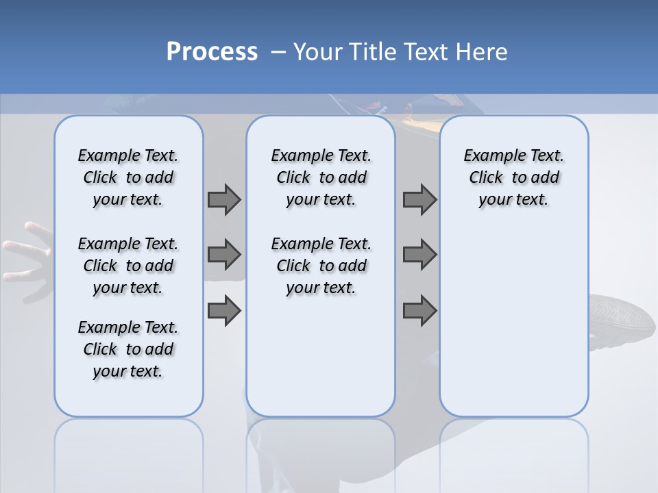 Aerobics Hop Exercise PowerPoint Template