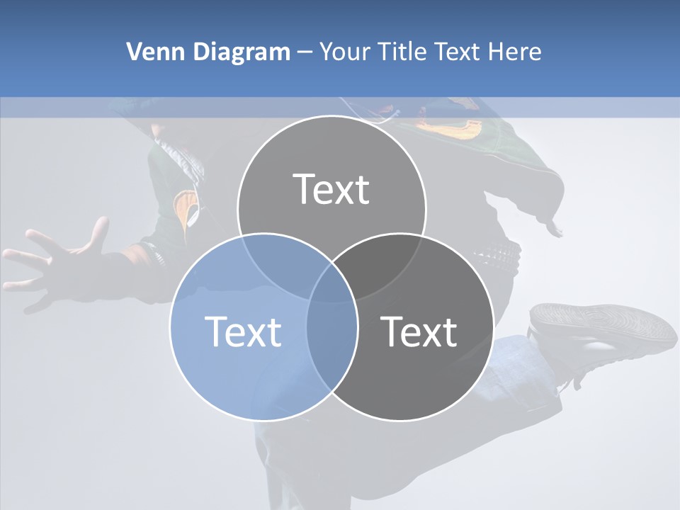 Aerobics Hop Exercise PowerPoint Template