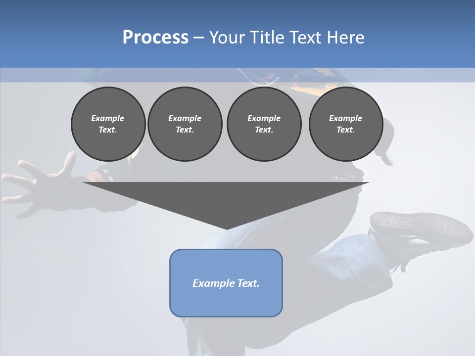 Aerobics Hop Exercise PowerPoint Template