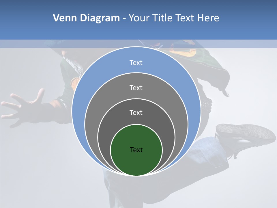 Aerobics Hop Exercise PowerPoint Template