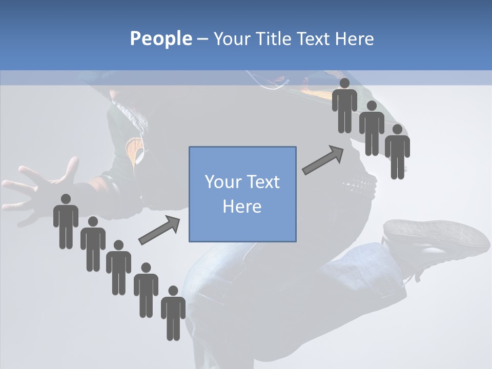 Aerobics Hop Exercise PowerPoint Template