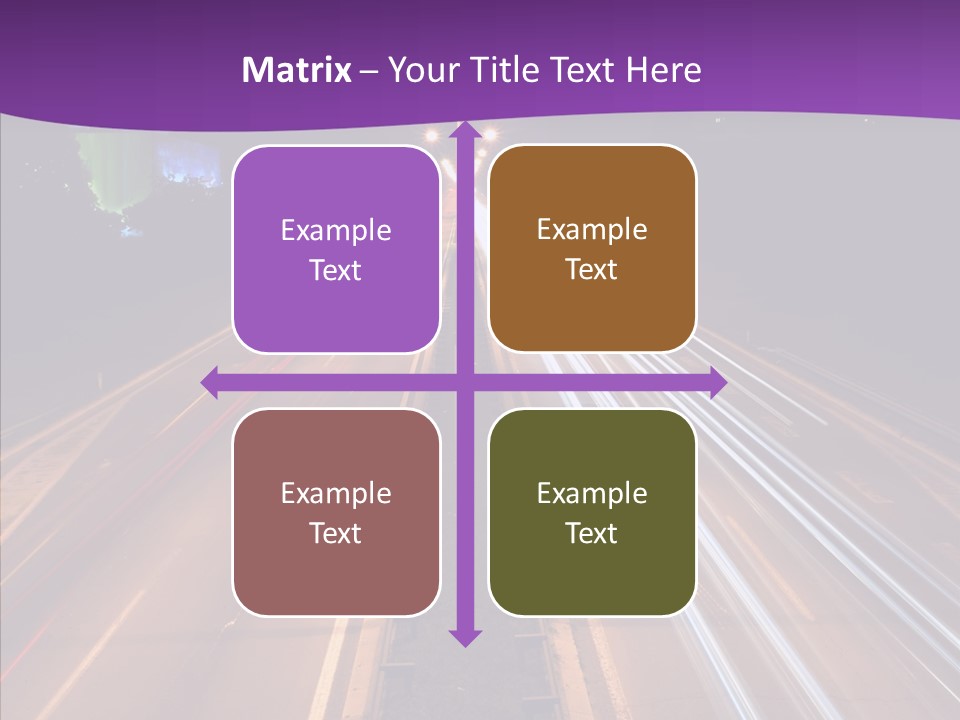 Glow Salt Automobile PowerPoint Template