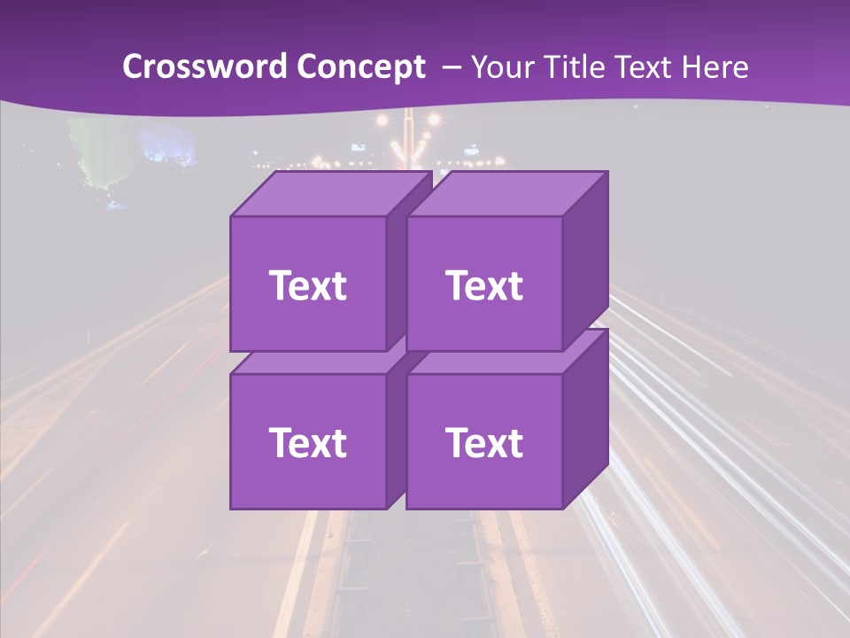 Glow Salt Automobile PowerPoint Template