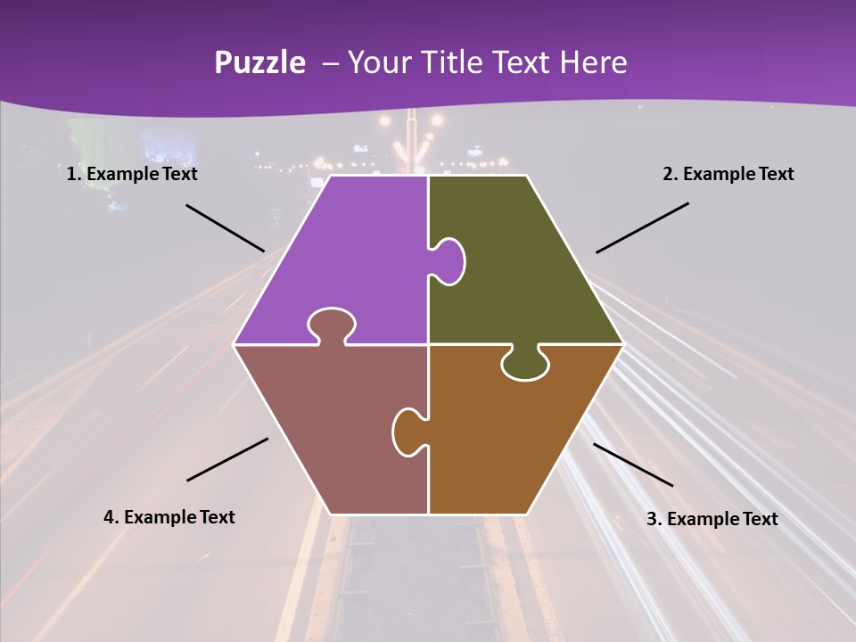 Glow Salt Automobile PowerPoint Template