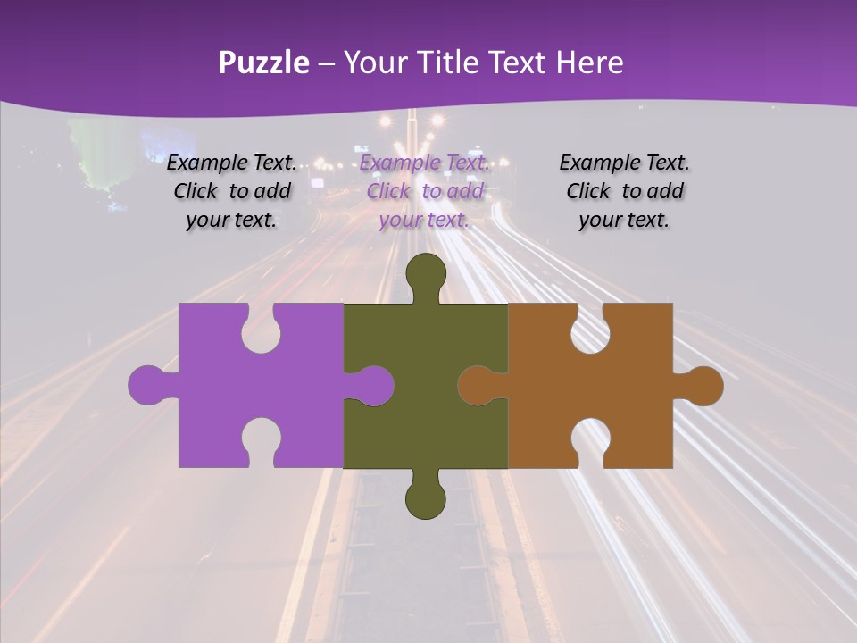 Glow Salt Automobile PowerPoint Template