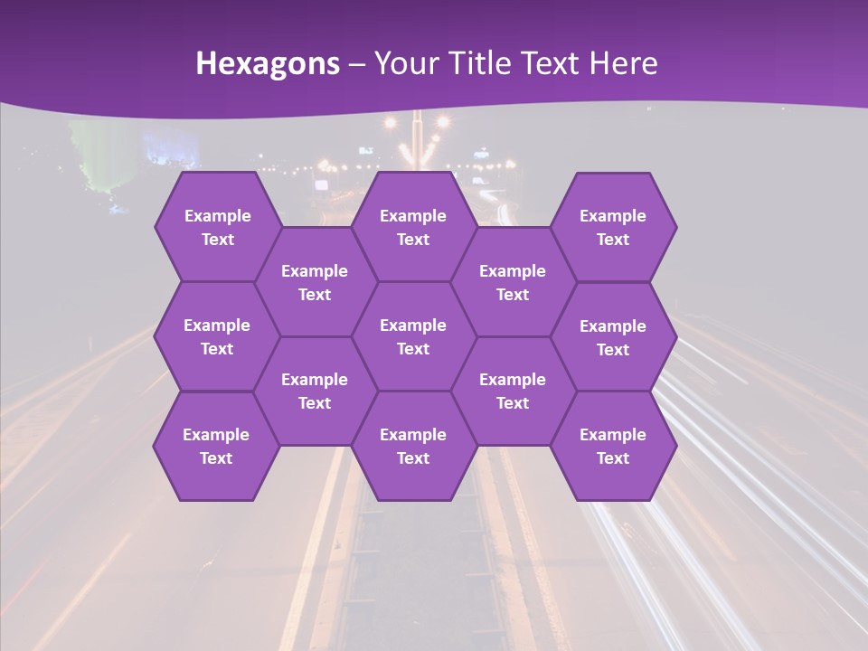 Glow Salt Automobile PowerPoint Template