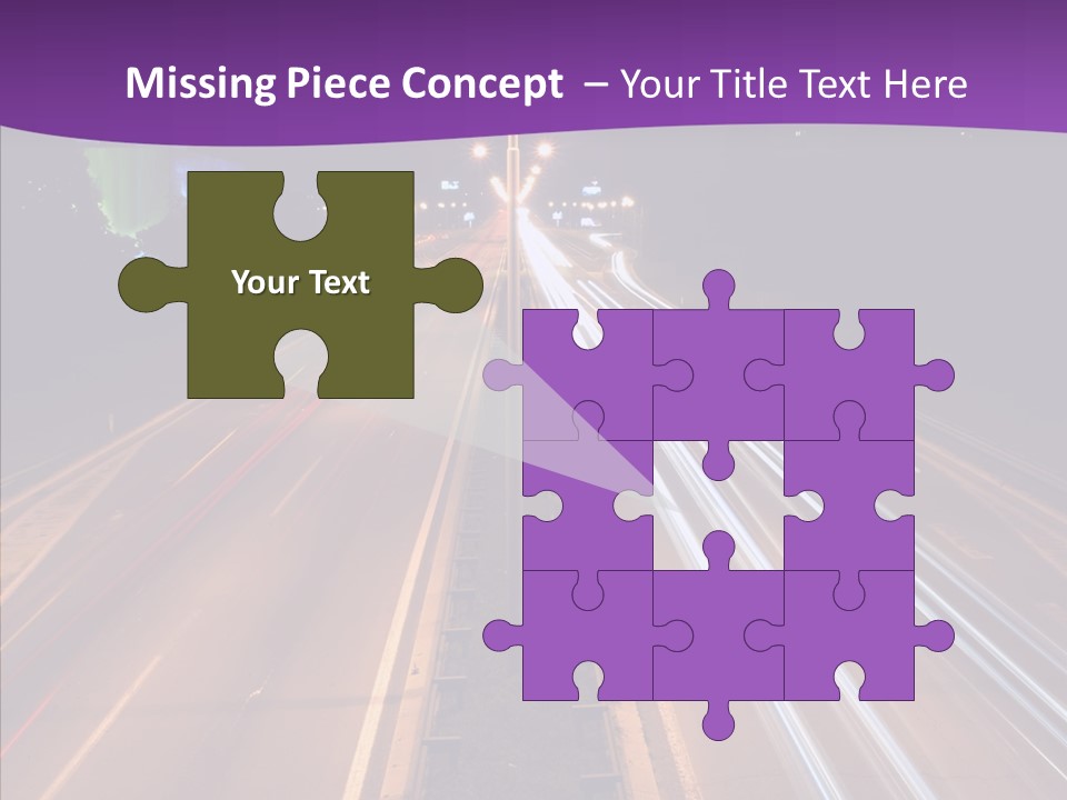 Glow Salt Automobile PowerPoint Template