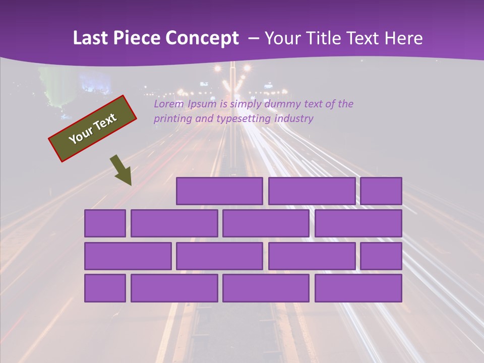 Glow Salt Automobile PowerPoint Template