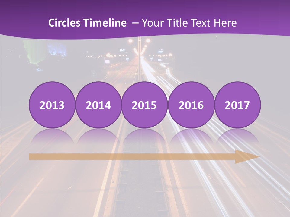 Glow Salt Automobile PowerPoint Template