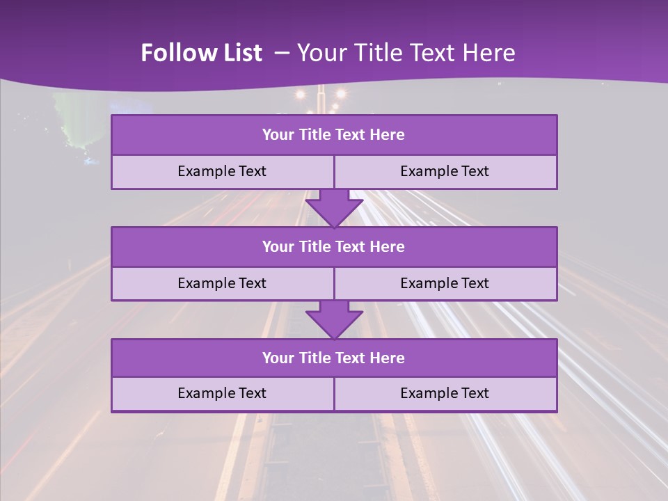 Glow Salt Automobile PowerPoint Template