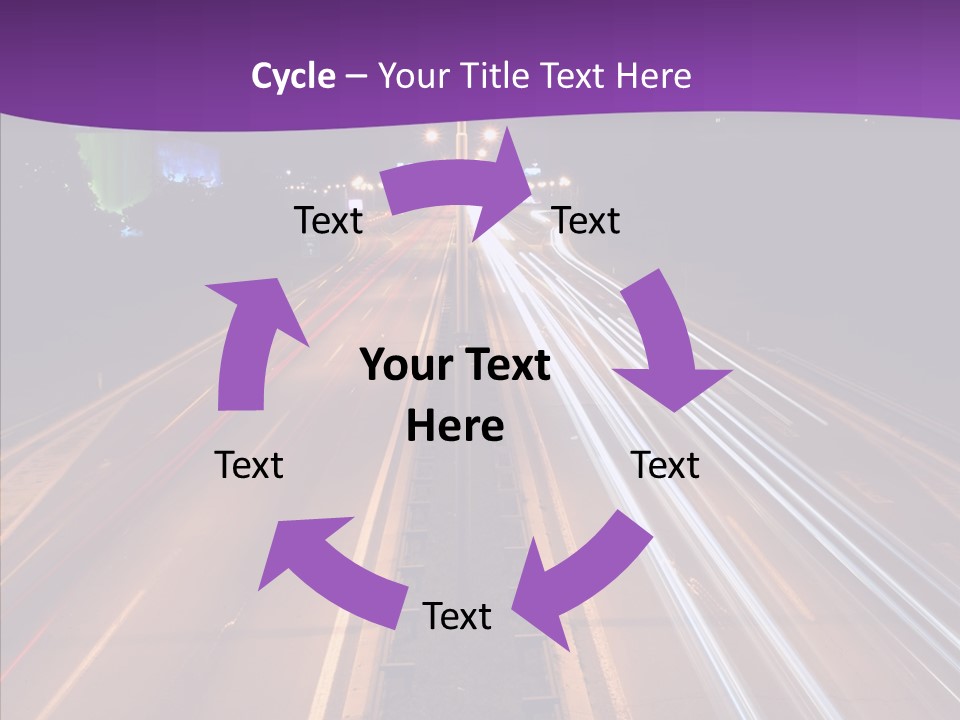 Glow Salt Automobile PowerPoint Template