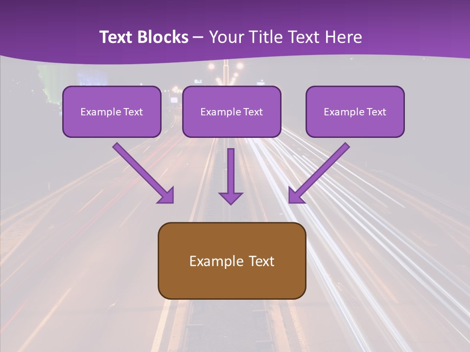 Glow Salt Automobile PowerPoint Template